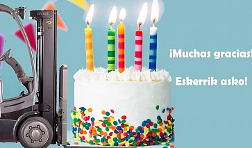 EN GORAPEN CELEBRAMOS NUESTRO QUINTO ANIVERSARIO, MUCHÍSIMAS GRACIAS POR VUESTRA CONFIANZA Y FIDELIDAD 